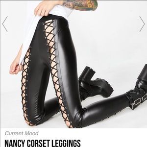 Dolls Kill Corset Leggings